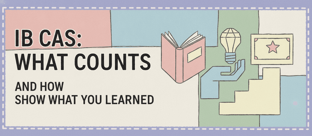 IB CAS: What Counts and How to Show What You Learned